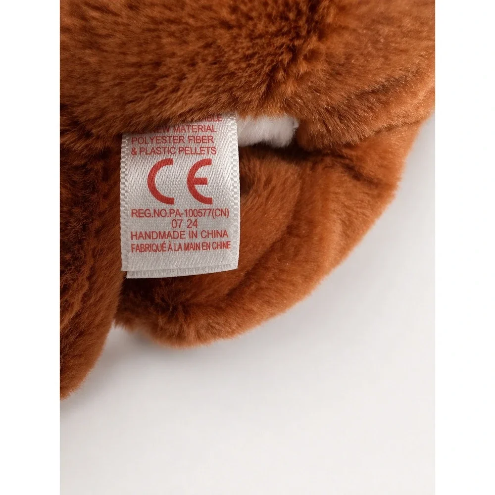 TY Beanie Bellies Witt Fox 6-Inch Plush Glitter Eyes No Hang Tag 2024